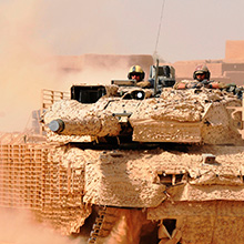 The equipment supplied for the battle tanks includes periscope, sensors and telescope